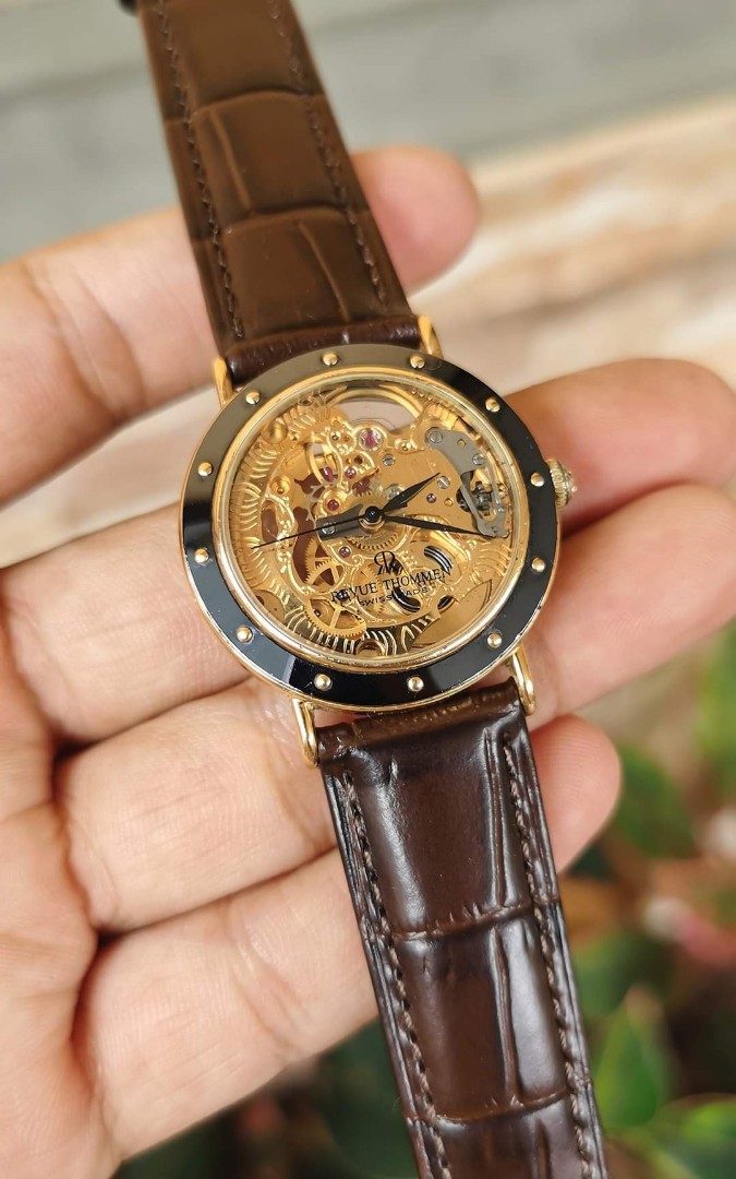 Revue thommen hotsell skeleton watch