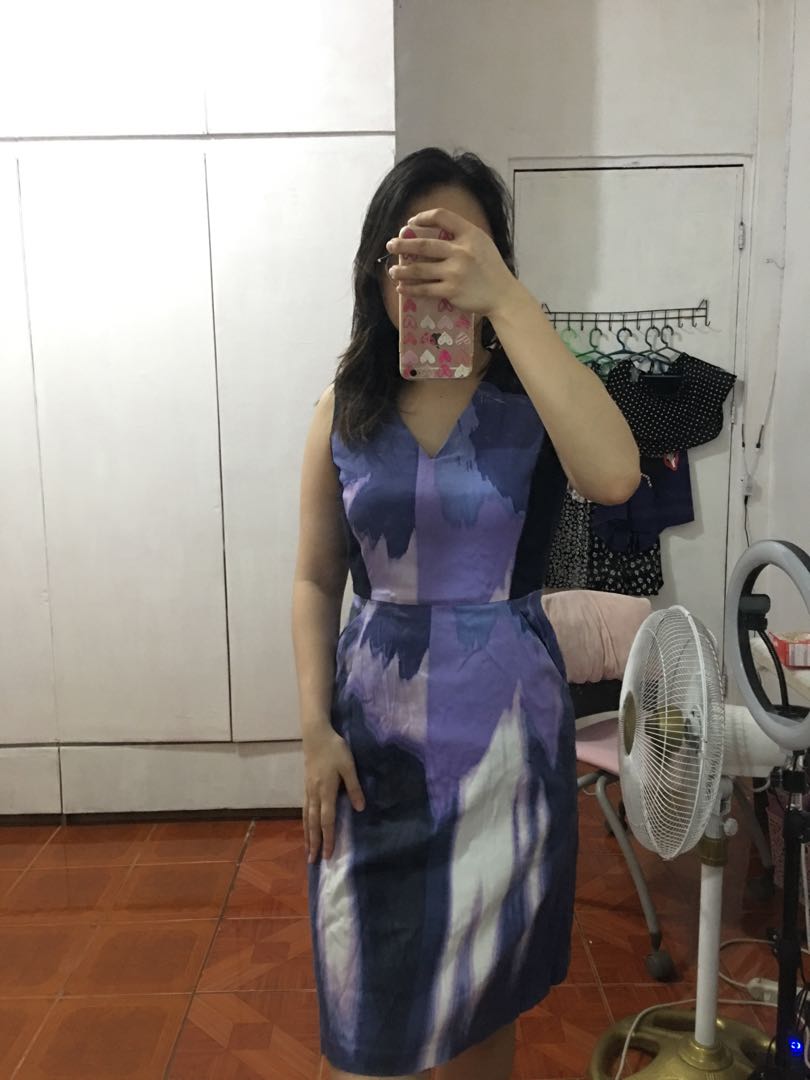 zalora mango dress