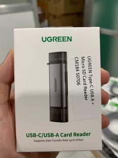 UGREEN Type-C USB A + Micro SD Card Reader CM184 50706