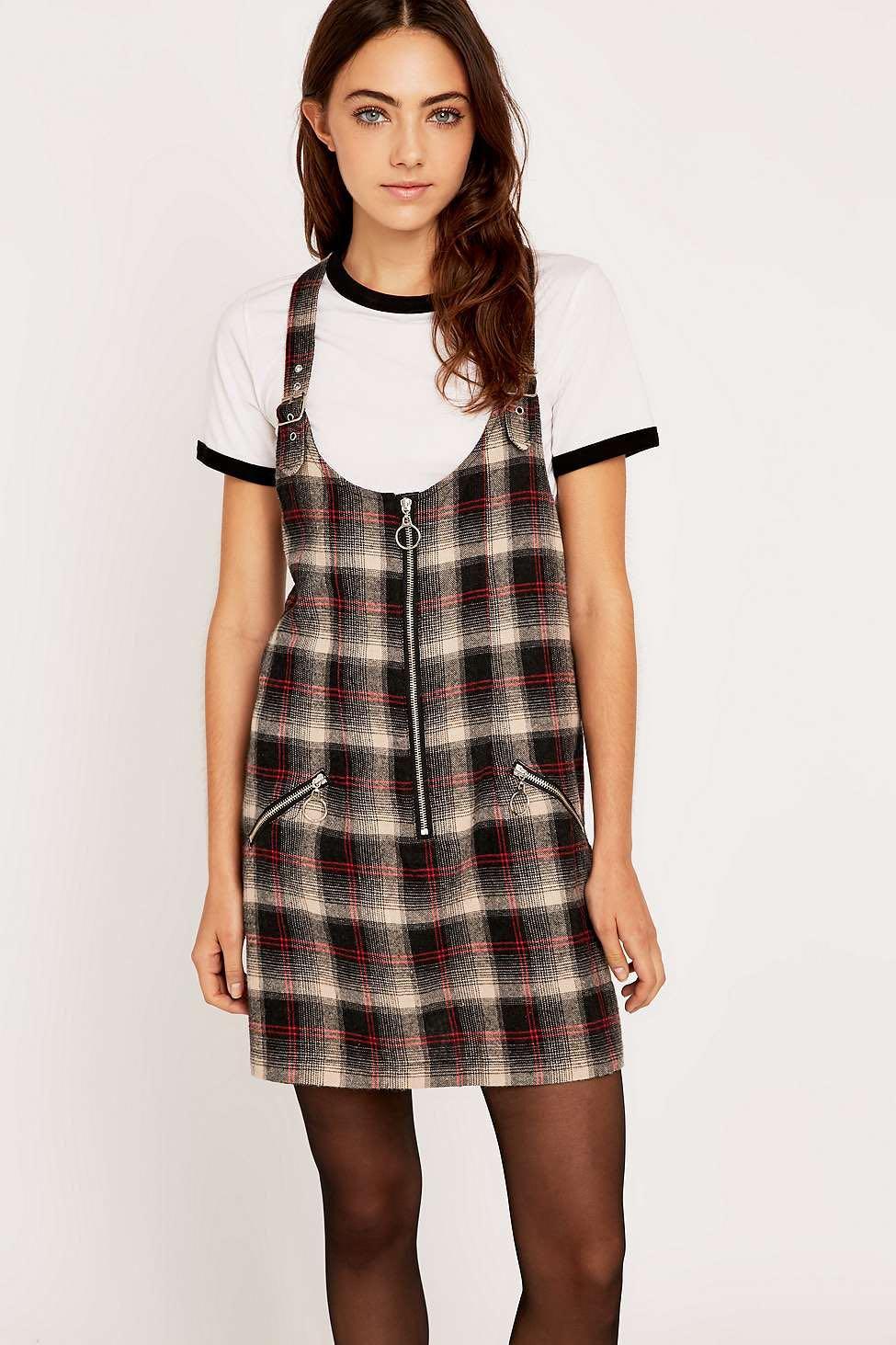 Unif hotsell checkered overalls