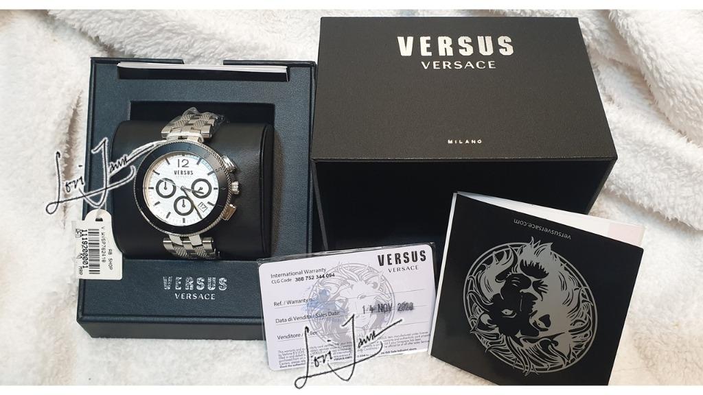 Versus by Versace Men's Analogue Quartz Watch with Stainless Steel 