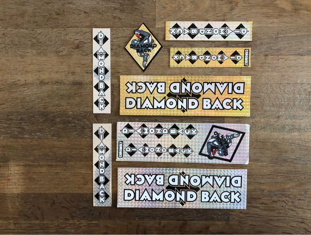 Vintage BMX decals for Redline, Kuwahara, Torker, GT and Tange BMX