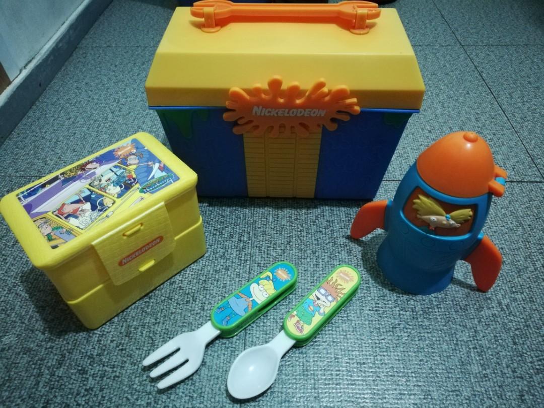 Vintage Jollibee Rugrats Lunchbox complete set, Hobbies & Toys, Toys