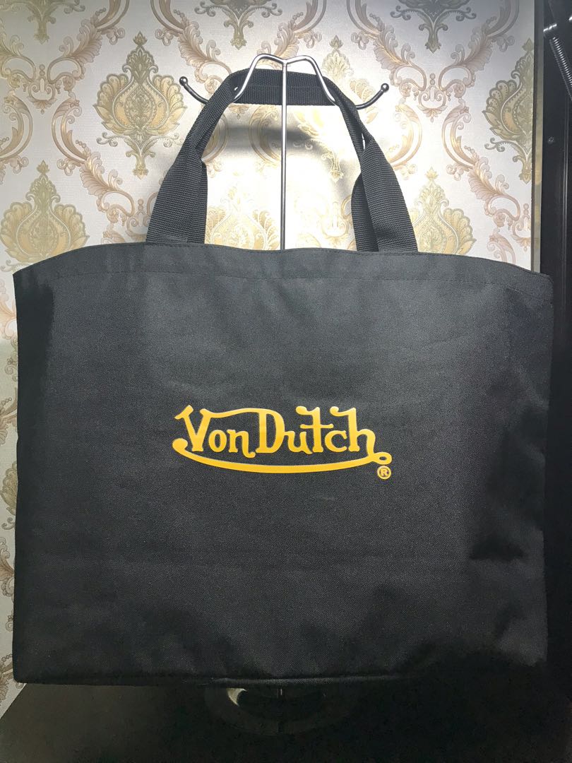 Von dutch tote bag