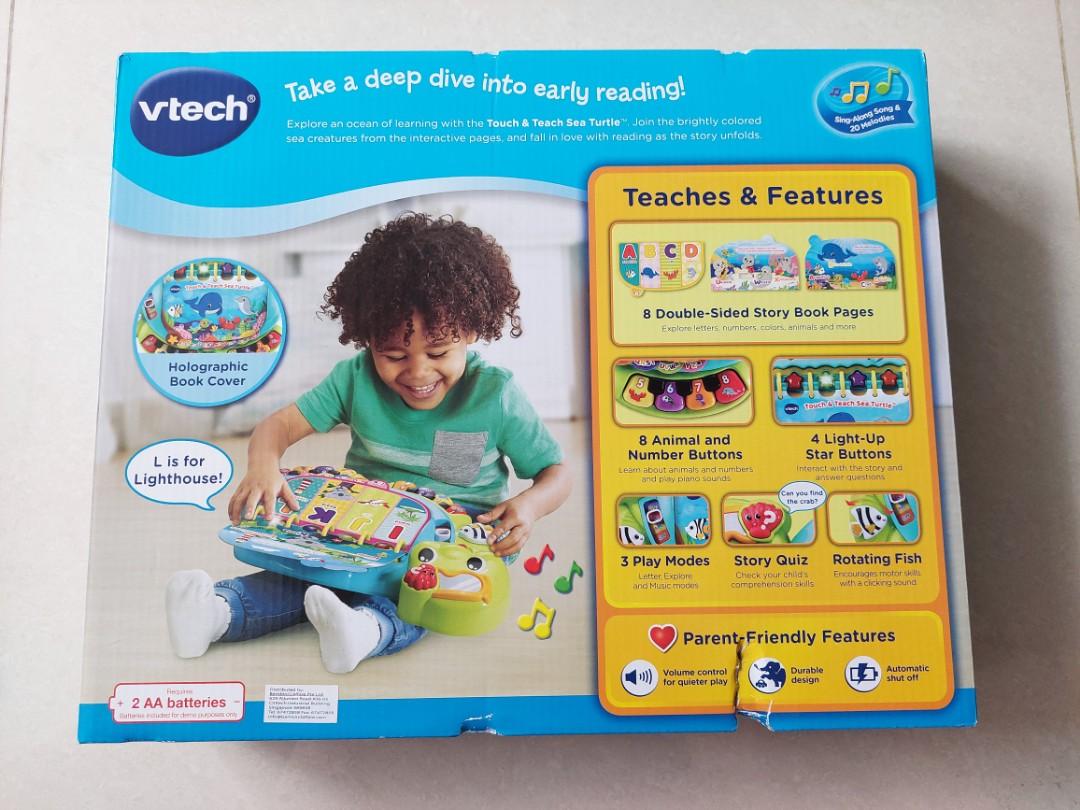 vtech - touch and learn sea turtle, Babies & Kids, Infant Playtime on ...