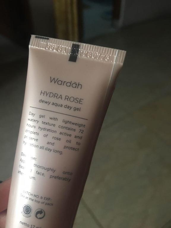 Wardah Hydra Rose Moisturizer Gel #antibosan, Kesehatan & Kecantikan