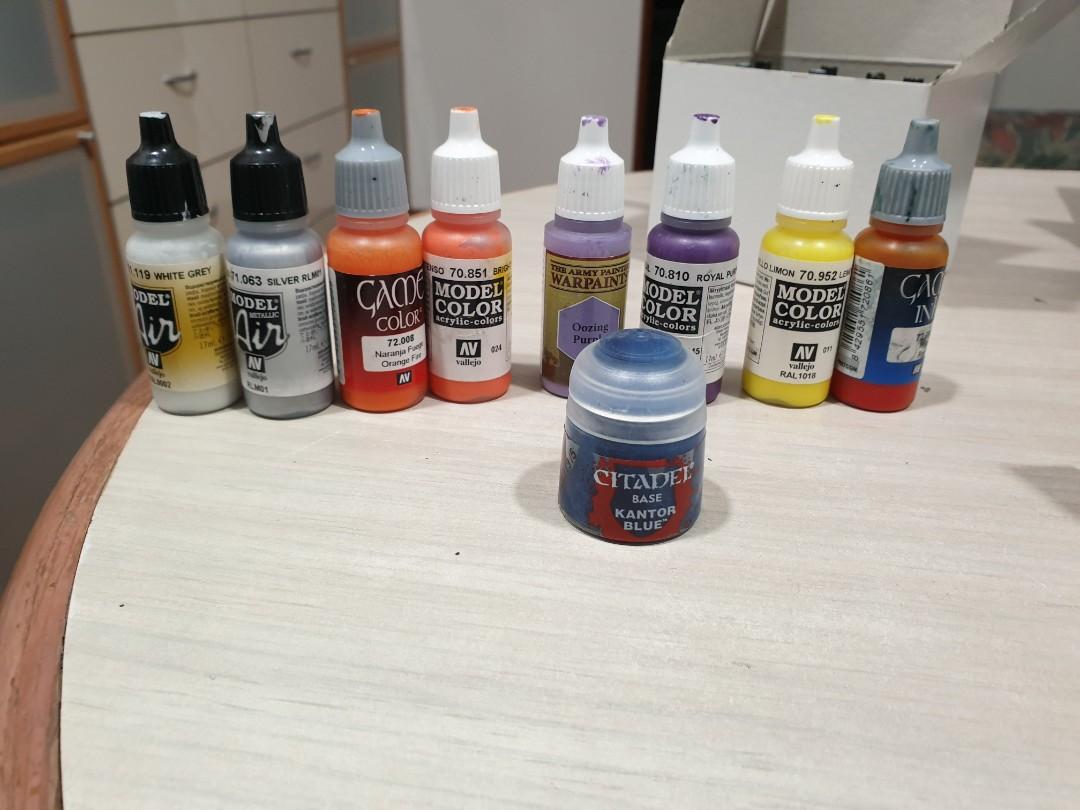 Warhammer model paints scale75 vallejo citadel, Hobbies & Toys, Toys