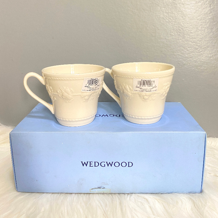 お得セット WEDGWOOD クイーンズウエア フェスティビティ マグカップ