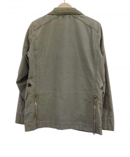 wtaps 12aw m-65 jacket cotton satin jungle size s olive wtvua tet