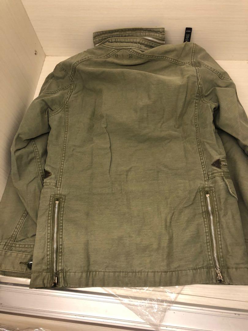 wtaps 12aw m-65 jacket cotton satin jungle size s olive wtvua tet