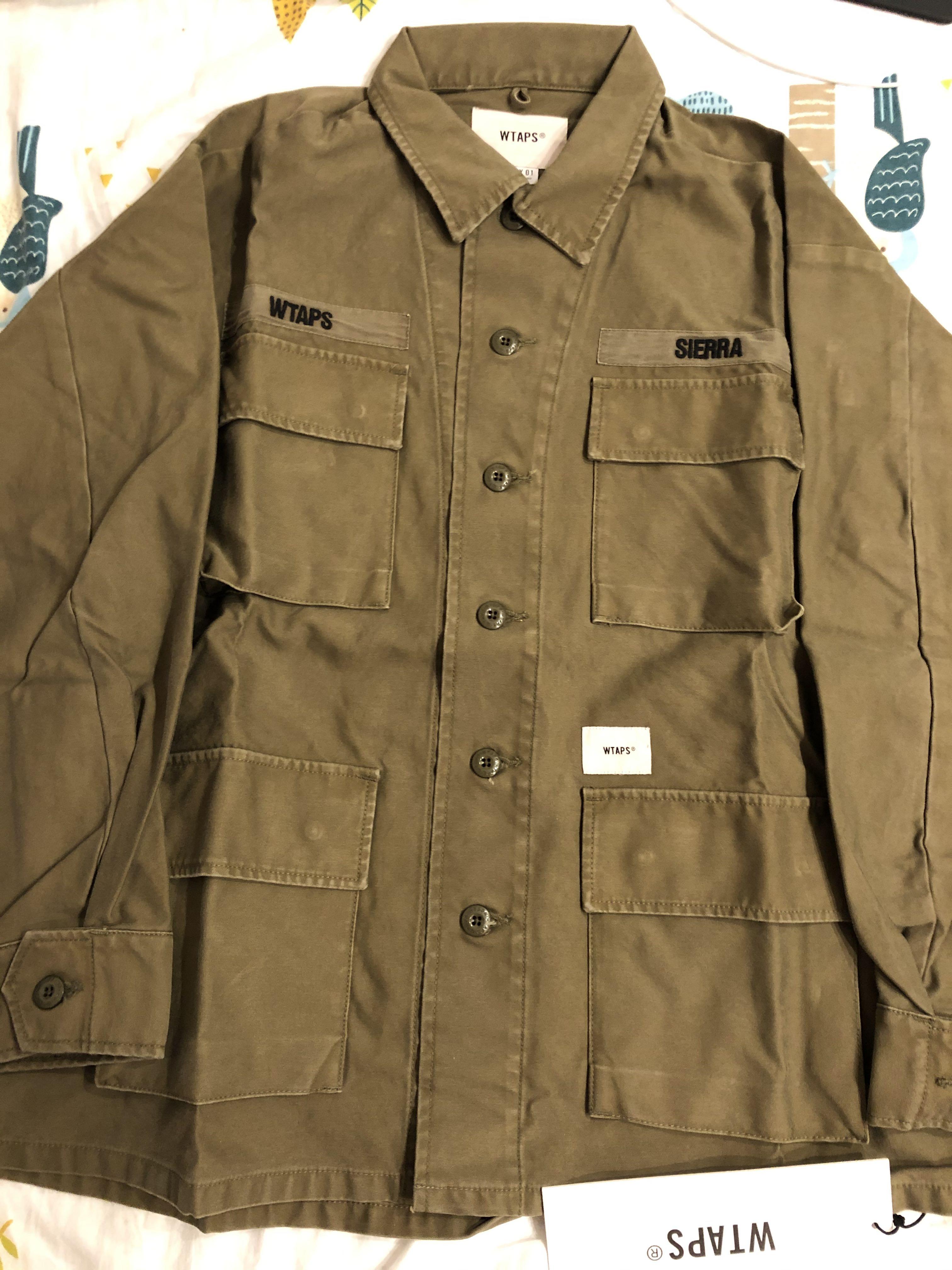 20SS WTAPS JUNGLE LS 01 SHIRT ジャングル L-