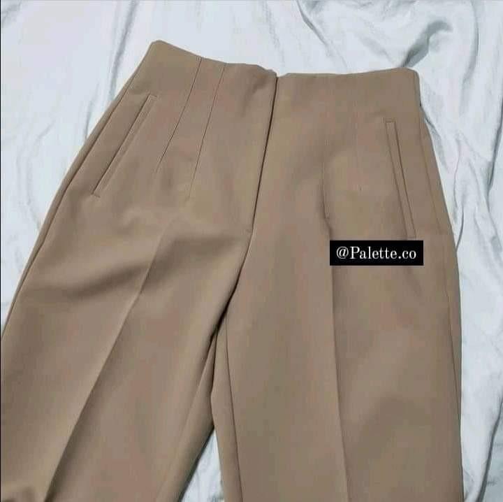 Zara Trouser pants, Women's Fashion, Bottoms, Other Bottoms on Carousell