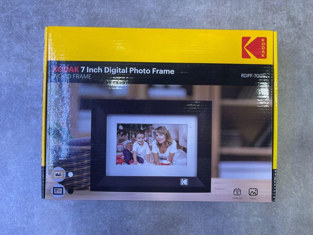 kodak 7 inch digital photo frame