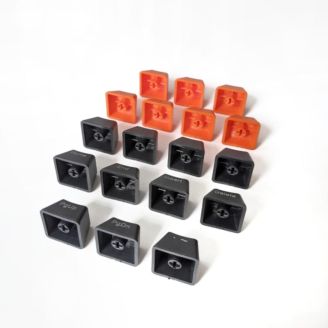 A Loose Pack of PBT Key Caps for Mechanical Keyboards, Computers & Tech