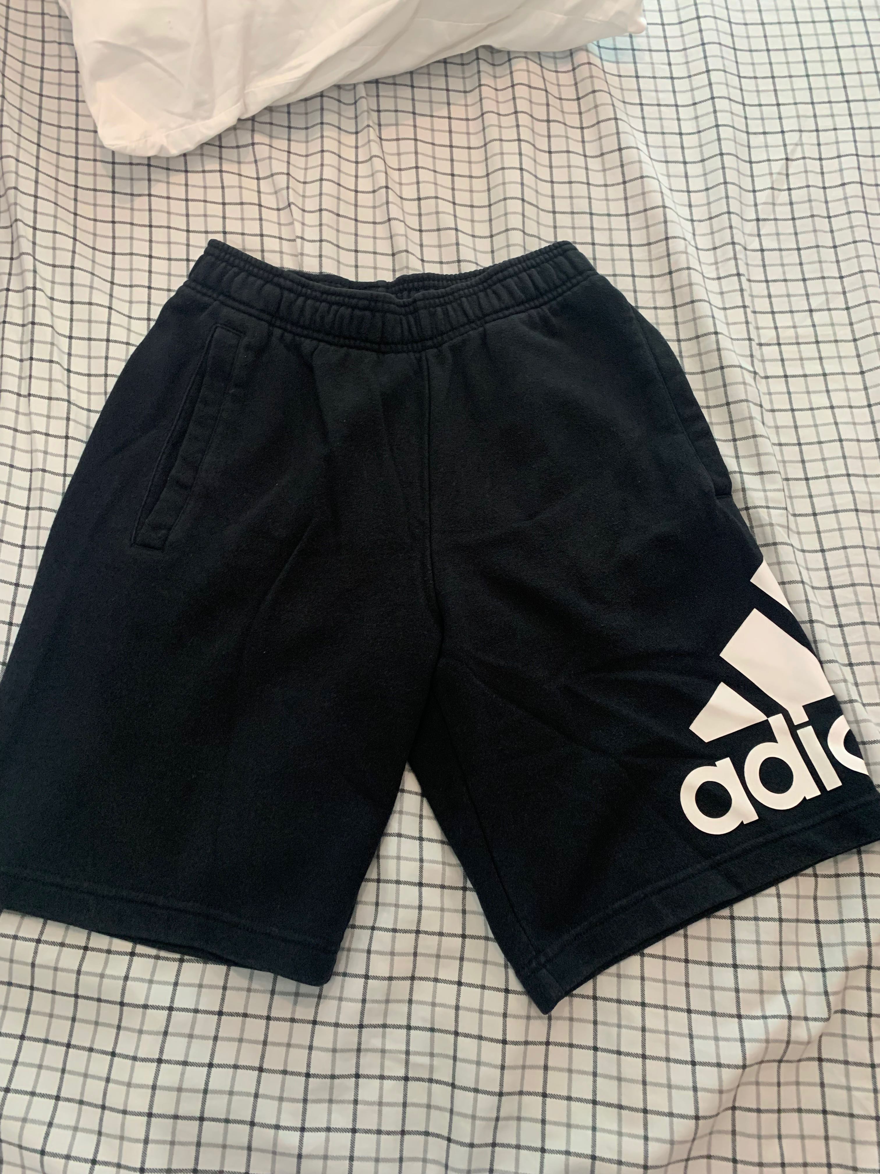 Cotton adidas shorts top