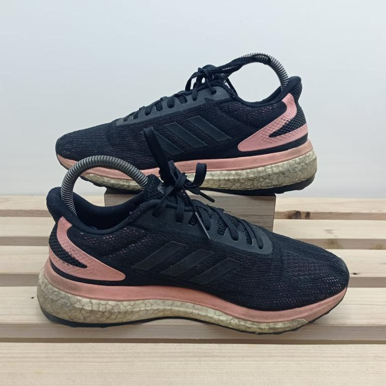ADIDAS RESPONSE LT MUJER NEGRO ROSA Fesyen Wanita Sepatu di