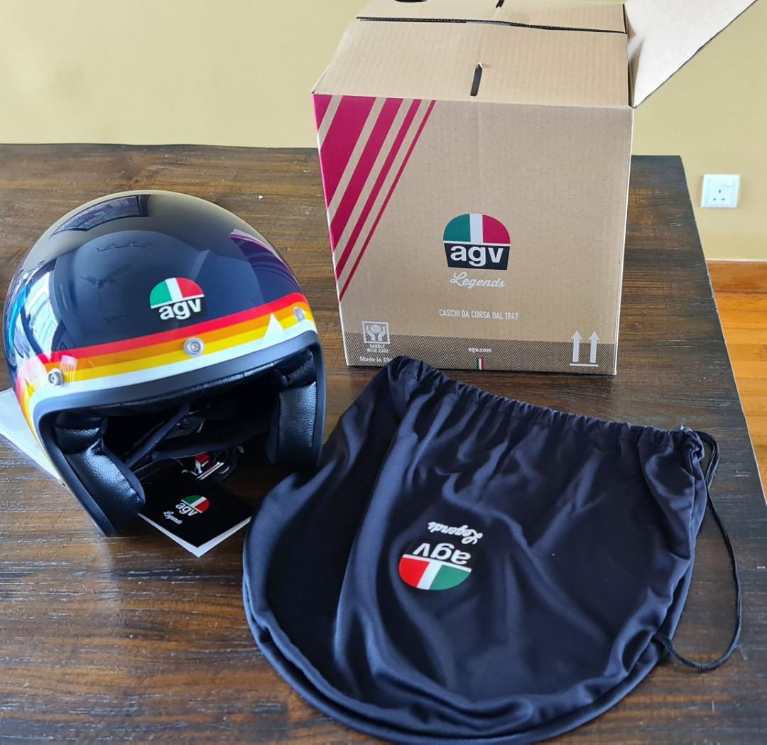 AGV X70 Open face helmet Motorcycles Motorcycle Apparel on Carousell