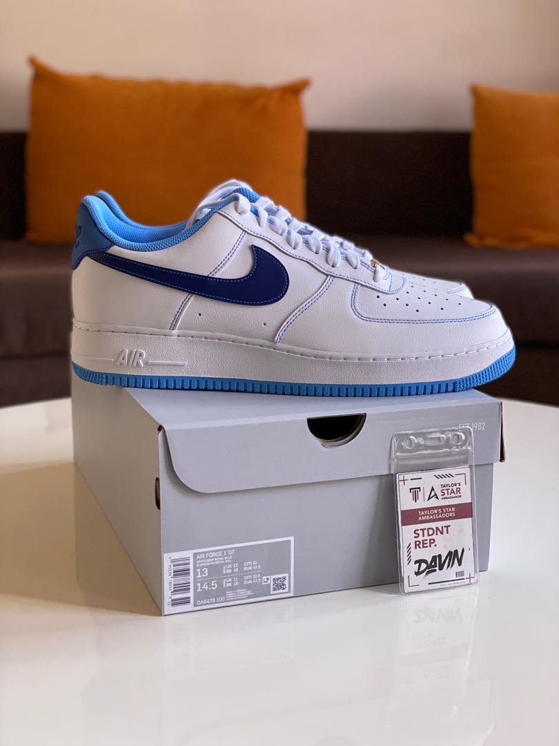 Air Force 1 'UNC', Men's Fashion 