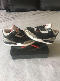 Air Jordan 3 Retro OG ‘Black Cement 2018’