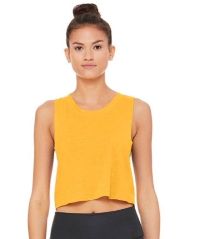 Alo Yoga Heat Wave Crop Tank Size XS Women s Fashion Activewear on Carousell