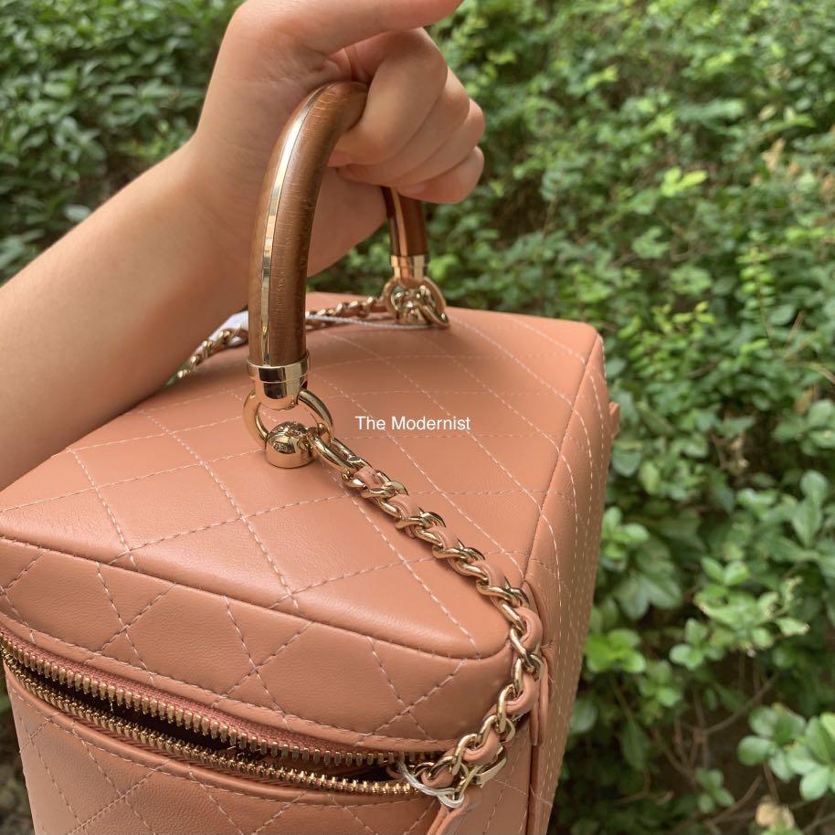 Chanel Knock On Wood Top Handle Bag