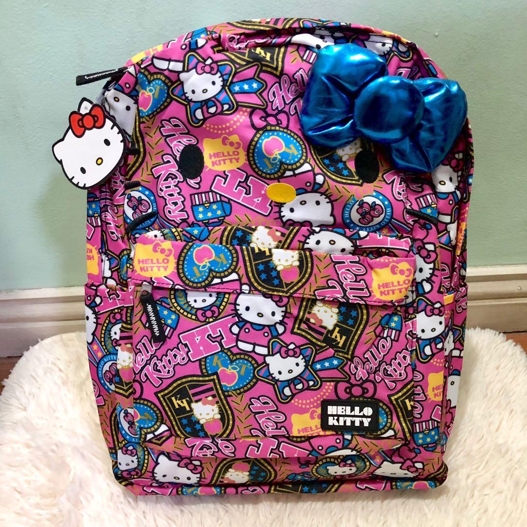 Loungefly Hello Kitty Embossed Barrel Bag