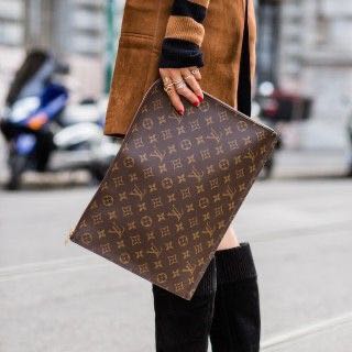 Authentic Louis Vuitton Pochette Fragonard, Luxury, Bags & Wallets