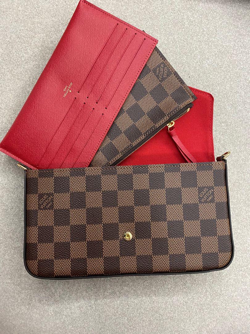 100% Authentic LV Felicia Pouch for let go!!, Luxury, Apparel on Carousell