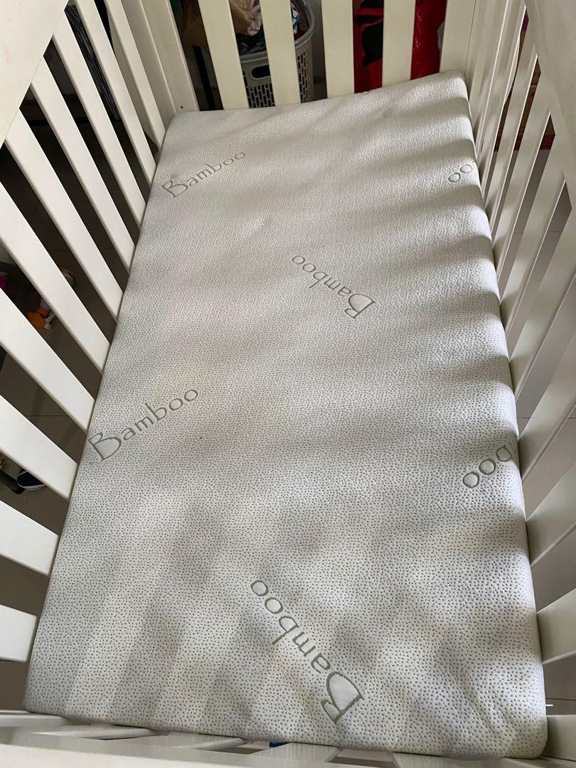 Babyhood amani sleigh cot best sale