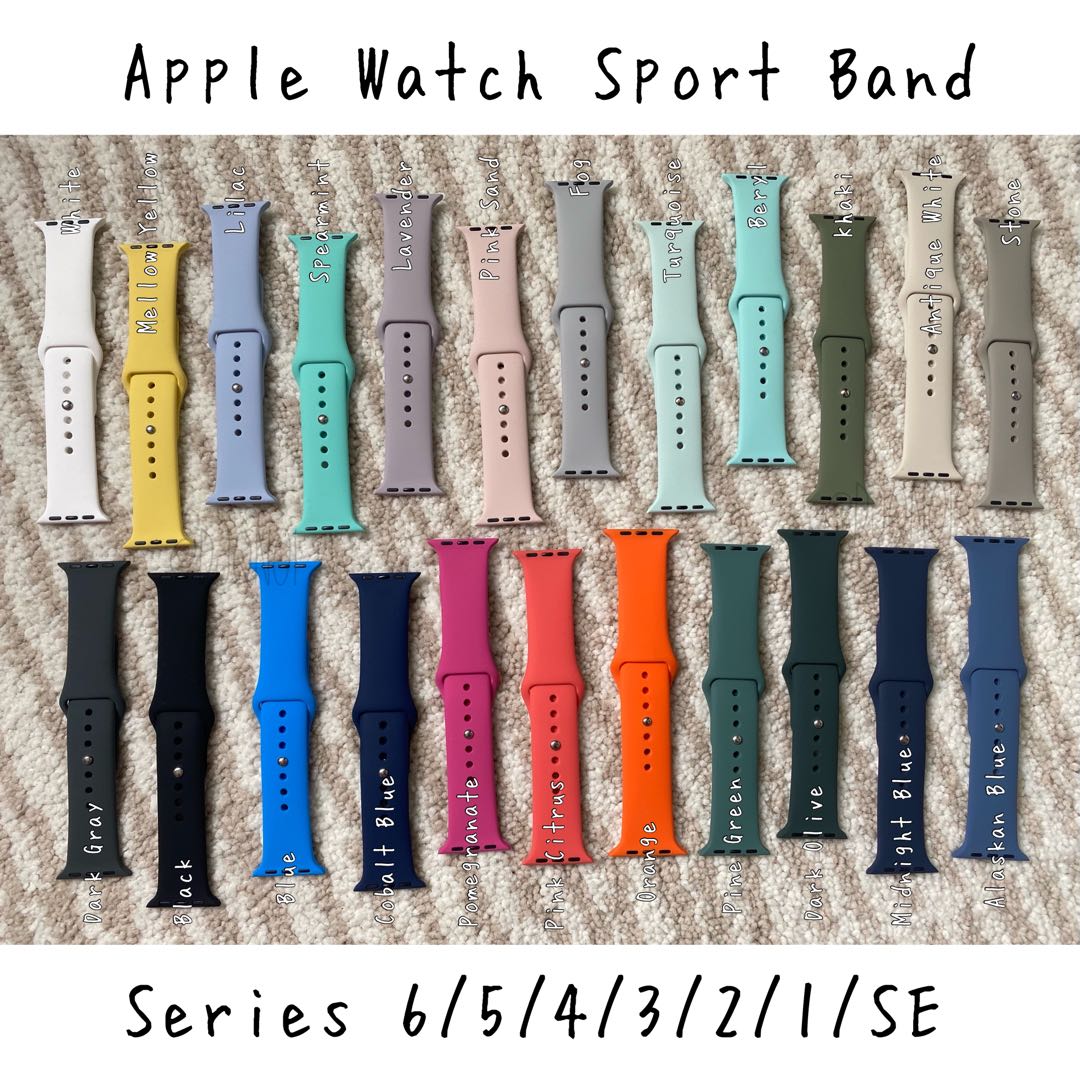 BEST SELLER Apple Watch Sport Band 38mm 40mm 42mm 44mm Mobile
