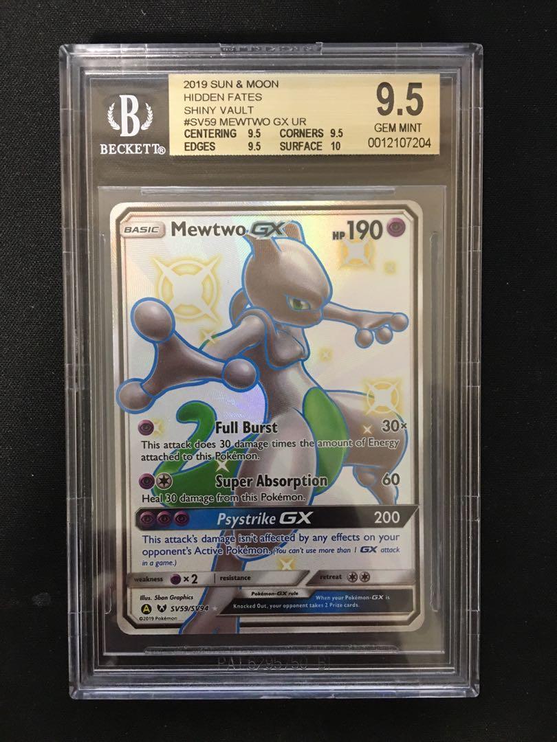 Mewtwo-GX sma SV59  Pokemon TCG POK Cards