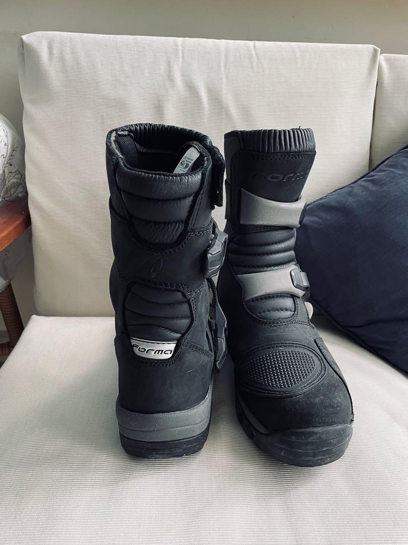Black Forma Adventure Low Boots Motorcycles Motorcycle Apparel