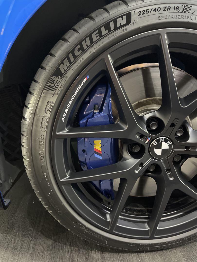 BMW f40/f44 m135i brakes, Car Accessories, Tyres & Rims on Carousell