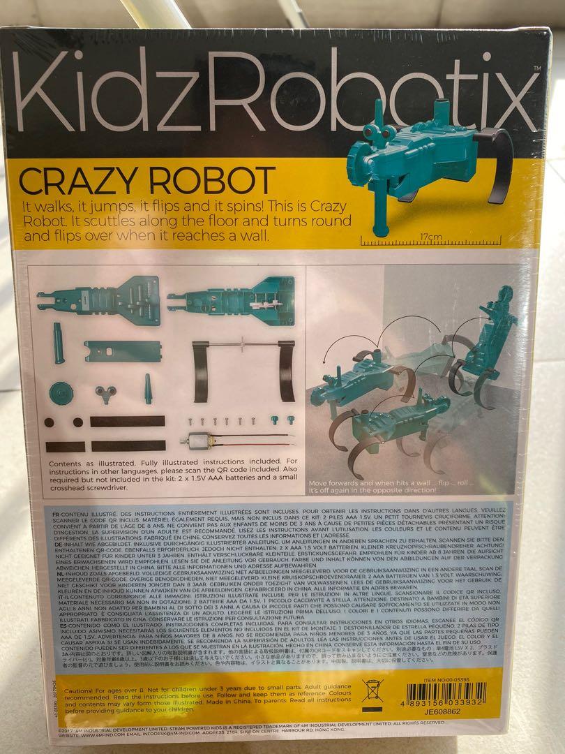 Kidz robotix crazy robot hotsell