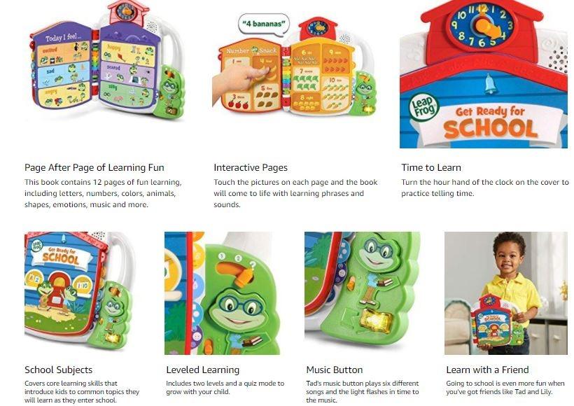 Bnib Leapfrog Tad S Get Ready For School Book Hobbies Toys Books Magazines Children S Books On Carousell