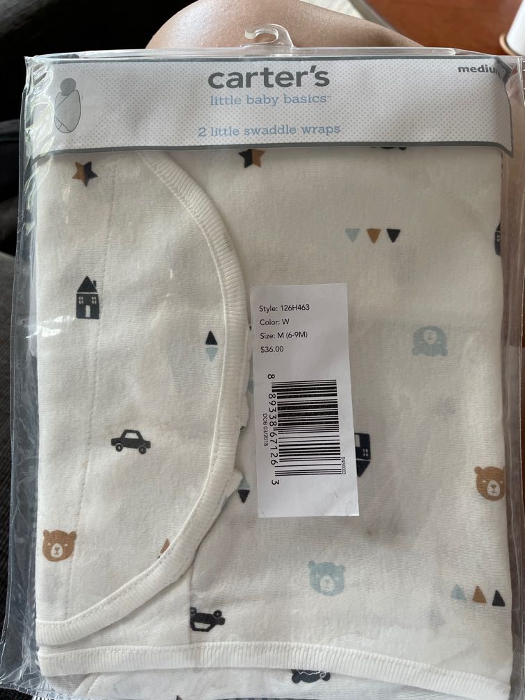 carter's swaddle wraps