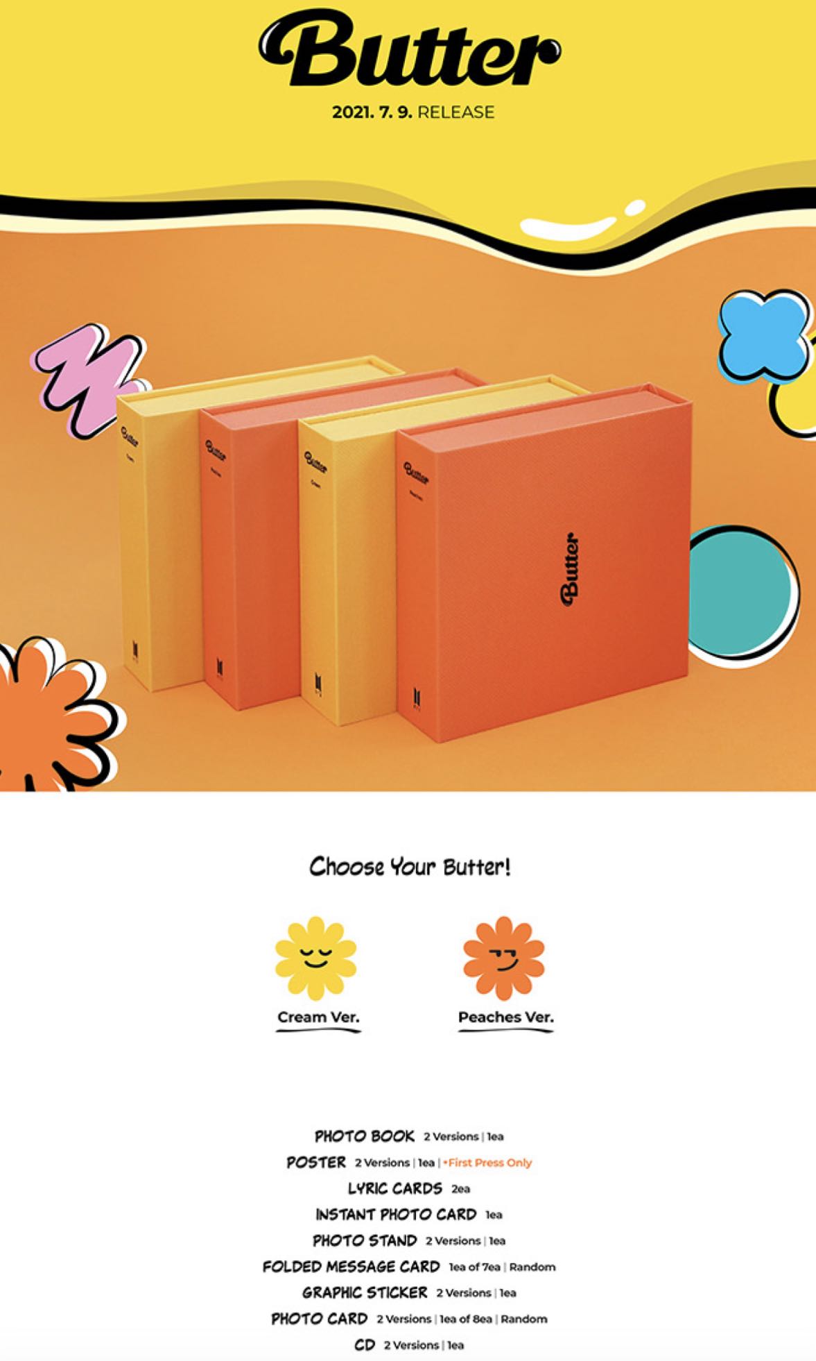 bts butter album, Hobbies & Toys, Memorabilia & Collectibles, KWave on