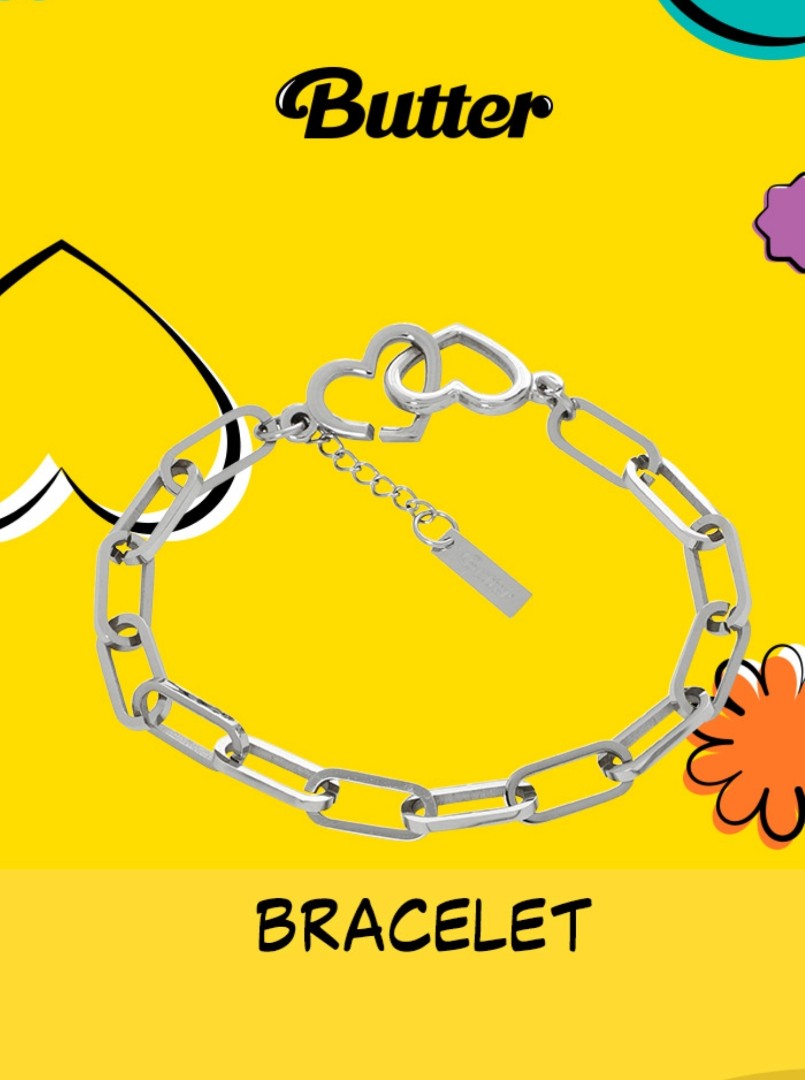 BTS BUTTER BRACELET ON HAND, Hobbies & Toys, Memorabilia & Collectibles