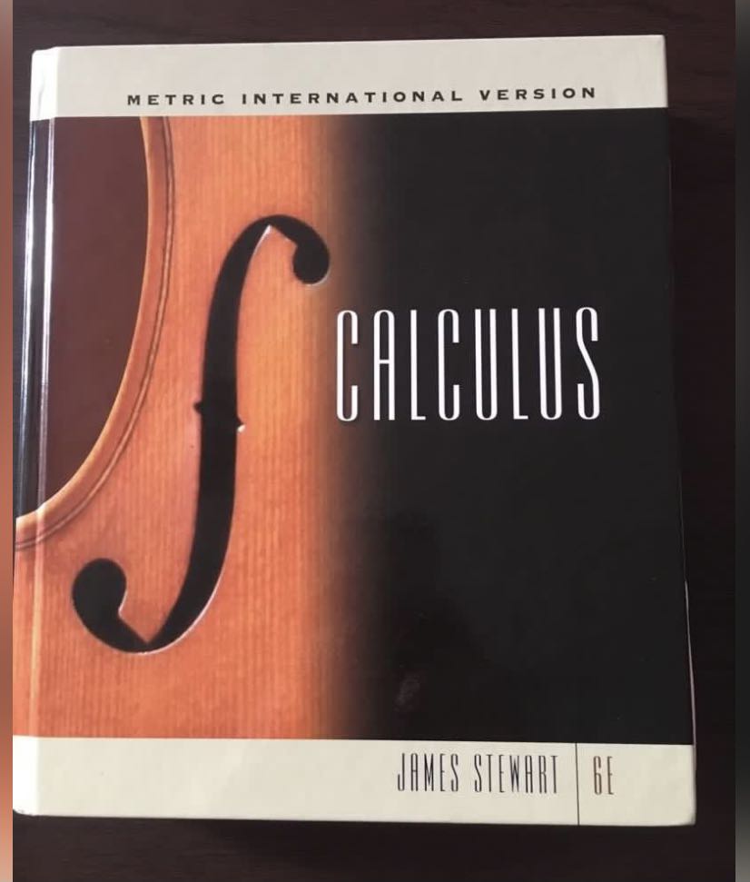 Calculus 6th edition by James Stewart, Hobbies & Toys, Books