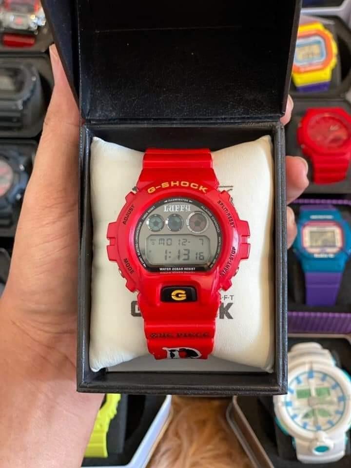 G shock sales one piece red