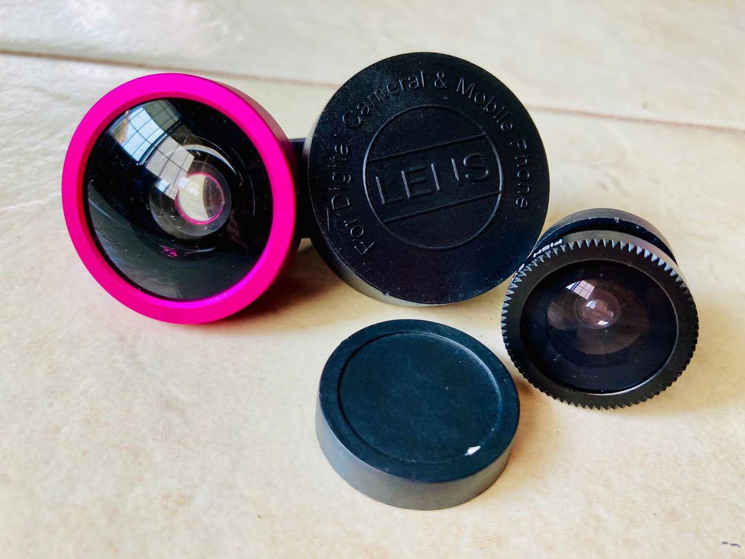 Cellphone Camera Lenses (Category: Lens & Kits) located in Makati City. Submitted by VersatileBabe (Listing ID 1101208709, Image 2). Description: Fish eye etc 😍 #julysweldo.