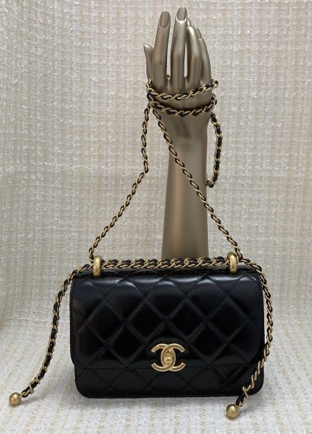 Shop CHANEL 2021-22FW Small flap bag (AS2798 B06702 94305) by FORMIDABLE