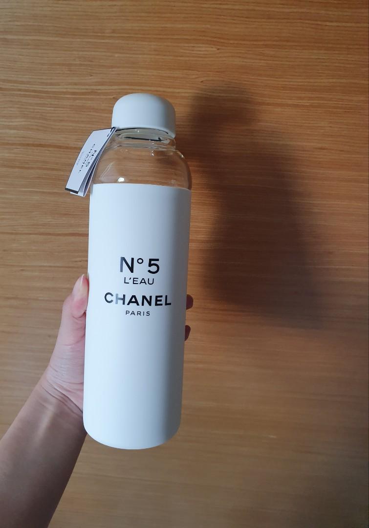 NWT Authentic CHANEL Factory 5 Water Travel Bottle 590ml 20 Fl.Oz CC Ltd  Edition
