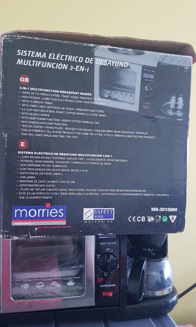 Coffee maker and toaster set, TV & Home Appliances, Kitchen Appliances