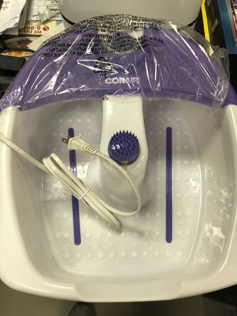 Conair Body Benefits Foot Spa Manual