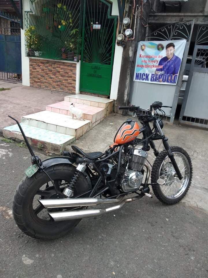 Custom Bobber set up Choppers, Motorbikes, Motorbikes for Sale on Carousell