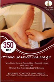 Day spa body & Home massage hilot foot reflexology in tondo.manila