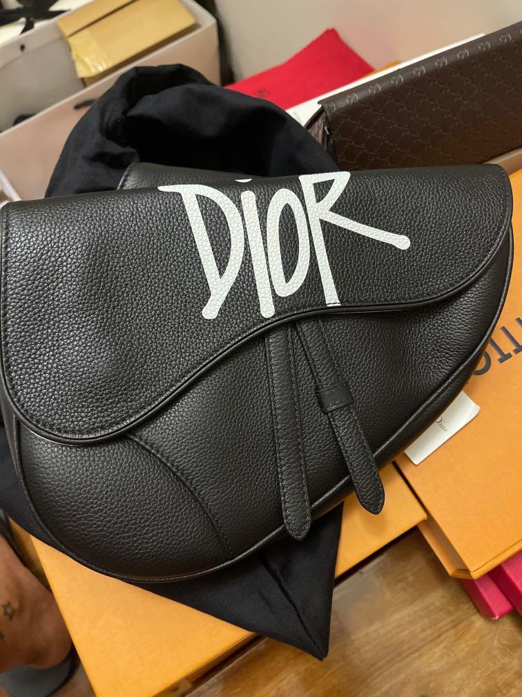 Dior X Stussy Saddle bag