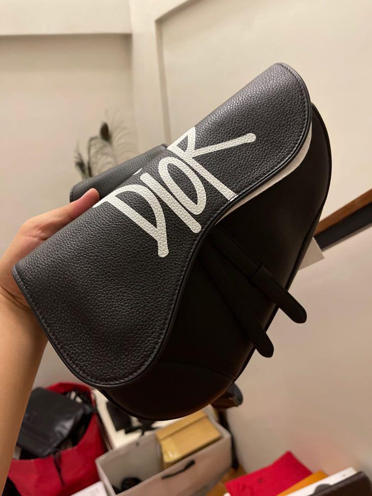 dior saddle bolsa stussy