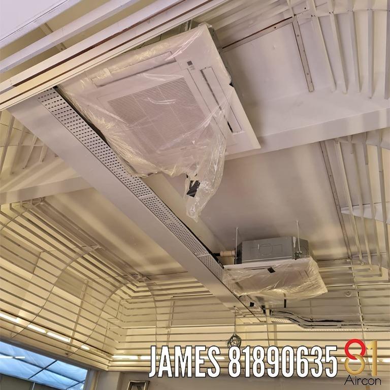 Ducted aircon & Ceiling Cassette aircon [Cormmecial & Residential